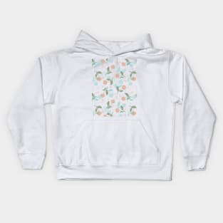 Sweet Spring Dandelion Wild Flower Pattern Kids Hoodie